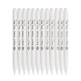 Fabric Marker Pen Disappearing Ink Vanishing Water Soluble Air Erasable Marker Pen DIY Sewing Quilting Markers Tracing Water Erasable Marking Pen Auto-Vanishing Chalk Pen for Cloth Embroidery