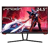 INNOCN 24.5' Gaming Monitor 165Hz / 144Hz 1920 x 1080P FHD 1ms FreeSync G-Sync Compatible HDMI DisplayPort Eye Care Ultra Thin LED Computer PC Gaming Monitor, VESA Mountable, Black - 25G1G