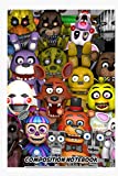 Roboticons Fnaf Robot Convention Notebook: (110 Pages, Lined, 6 x 9)