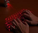 MOJO Bluetooth Wireless Laser Projection Virtual Keyboard Portable Full-Size Keypad