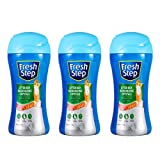 Fresh Step Cat Litter Crystals In Summer Breeze Scent | Cat Litter Box Deodorizer | Combats Cat Odors and Neutralizes Smells to Keep Your Home Clean, 15 Ounces - 3 Pack