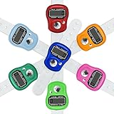 Electronic Finger Counter, 7-Pack Resettable 5 Digit LCD Electronic Digital Display Finger Hand Tally Counter Counting