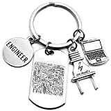 Engineer Keychain Circuit Board Keychain Electrical Engineer Gift Electronic Design Engineering Computer Engineering Computer Laptop Charms Engineer Teacher Gift Engineer Student Graduation Gift
