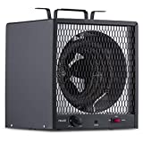 NewAir Portable Heater (240V) Portable Electric Garage Heater Heats Up to 800 sq. ft. with 6-Foot Cord Wrap and Carrying Handle | 5600 Watt Portable Electric Shop Heater for Garage and work shop
