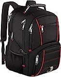 Extra Large Laptop Backpack,Travel Big Capacity RFID TSA Friendly Durable Men Women Computer Backpack with USB Charging Port Headphone Hole,College High School Bookbag Fit 17.3 Inch Laptop&Notebook