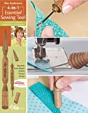Alex Anderson's 4-in-1 Essential Sewing Tool: Includes Seam Ripper, Stiletto, Presser, and Turner