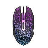 Anmgreid-USB Wired Mouse,RGB Optical Computer Mouse,7200 DPI Office and Home Mice,7 Buttons Premium and Portable,Computer Mice Wired for Windows PC, Laptop, Desktop,Notebook