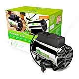 Bio Green PHX 2.8/US Phoenix Greenhouse Heater – 220-240V - 9553 BTU Stainless Steel – Electric Heating and Cooling System for Greenhouse, Shed, Garage – Corded Garage Heater with Frost Detection