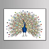 Fingerprint Tree Custom Wedding Guestbook Wedding Guestbook Poster Creative DIY Guest Signature Sign-in Book Canvas Fingerprints Tree Painting for Wedding Birthday Party with 6 Colors Ink