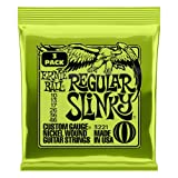 Ernie Ball Regular Slinky Nickel Wound Electric Guitar Strings 3-pack, 10-46 Gauge (P03221)