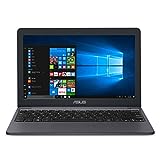 ASUS VivoBook L203MA Ultra-Thin Laptop, Intel Celeron N4000 Processor, 4GB LPDDR4, 64GB eMMC, 11.6” HD, USB-C, Windows 10 in S Mode (Switchable to Pro), L203MA-DS04, One Year of Microsoft Office 365