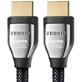 Zeskit Cinema Plus 4K 3ft High Speed with Ethernet 22.28Gbps HDMI 2.0b Cable, Compatible with Dolby Vision 4K 60Hz HDR ARC 4:4:4 HDCP 2.2