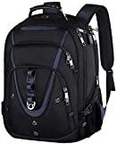 17.3 Laptop Backpack for Men Women, Extra Large Travel laptop Backpack with Rain Cover, TSA Friendly Flight Approved with RFID Anti Theft Pocket and USB Charger Port, Water Resistant School BookBag