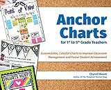 Anchor Charts for 1st to 5th Grade Teachers: Customizable Colorful Charts to Improve Classroom Management and Foster Student Achievement (Books for Teachers)