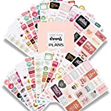 Planner Stickers 1000+ Scrapbook Stickers – Inspirational And Motivational Journal Stickers - Planner Accessories and Stickers for Planners Pack and Calendar Stickers for Adults Planner
