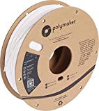 2.85mm(3mm) Tough PC Filament 3mm, White Polycarbonate Filament 2.85mm 750g Cardboard Spool - Polymaker PolyMax White PC Filament 3D Printer Polycarbonate Filament PC Max, Tough & High Heat Resistant