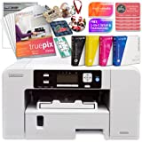 Sawgrass UHD Virtuoso SG500 Sublimation Printer Starter Bundle with Paper, Inks, Blanks, Designs