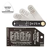 MusicNomad Truss Rod Gauge & String Action Gauge Combo Bundle (MN614)