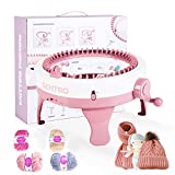 Knitting Machine,48 Needle Knitting Machine,Smart Loom with Row Counter,Knitting Machines for Adults and Kids DIY Scarf Hat Socks Gloves,for Beginners(W48)