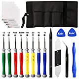 Kaisi 18 in 1 Professional MacBook Repair Tool Kit Precision MacBook Screwdriver Set, Pentalobe Screwdriver, Tri Wing, Torx and Phillips Screwdriver for MacBook Pro & MacBook Air with Retina Display