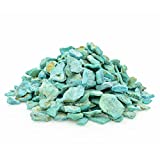 Genuine Pure Natural American Blue Turquoise Rough Stone for Inlay and Jewelry Design (1 Ounce)