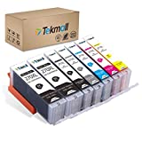 TekMall Compatible Ink Cartridges PGI-270XL CLI-271XL Ink 271 Ink 270 271XL 270XL Used for PIXMA MG7720 TS9020 TS8020 MG6821 TS9000 MG7700 MG6820 Printers 7 Pack (2*PGBK, BK, C, M, Y, GY)