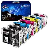 Uniwork Remanufactured 79 Ink Cartridge Replacement for Epson 79 Ink Cartridges use with Artisan 1430 Stylus Photo 1400 Printer (2 Black 1 Cyan 1 Magenta 1 Yellow 1 Light Cyan 1 Light Magenta) 7 Pack
