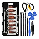 Kaisi 70 in 1 Precision Screwdriver Set Professional Electronics Repair Tool Kit with 56 Bits Magnetic Driver Kit, Anti Static Wrist Band, Spudgers for Tablet, Macbook, PC, iPhone, Xbox, Game Console