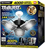 TRIBURST by Bell+Howell LED Garage Light High Intensity Lighting with 144 LED Bulb Deformable Garage Lighting Multi-Directional Triple Panel LED Shop Light Ceiling Light, As Seen On TV (Original)