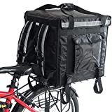 PK-92V: Large Rigid Heavy Duty Food Delivery Box for Motorcycle, Top Loading, 18' L x 18' W x 18' H