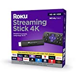 Roku Streaming Stick 4K | Streaming Device 4K/HDR/Dolby Vision with Roku Voice Remote and TV Controls