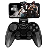 IPEGA PG-9128 Wireless 4.0 Gamepad Trigger Pubg Controller Mobile Joystick Compatible iOS/Android Devices and Smart TV/Set-top Box/PC Computer（Black)