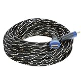 35FT Premium Gold Plated 4K HDMI Cable with Audio & Ethernet Return Channel, 2160p, Compatible with TV, DVD, PS4, Xbox, Bluray (35FT, Multi-Colored)