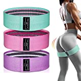 Renoj Resistance Bands for Working Out, Exercise Bands Workout, 3 Booty Bands for Women Legs and Glutes, Yoga Starter Set