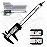 Digital Calipers,Electronic Digital Calipers,YKLSXKC LCD Screen displays 0-6'Caliper Measuring Tool,inch and Millimeter Conversion, Suitable for Jewelry Measurement and 3D Printing