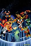 Mega Man Legacy Collection Video Game Video Gamer Classic Retro Vintage 90s Gaming Megaman Capcom Legacy Collection Megaman 11 Mega Man X Dr Wily Thick Paper Sign Print Picture 8x12