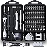 Precision Screwdriver Set, Unamela 122 in 1 Laptop Repair Kit with 101 Bits and 21 Repair Tools, Magnetic Screwdriver Kit Compatible for Computer, PC, iPhone, MacBook, Tablet, PS4, Game Console Repair
