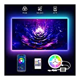 DAYBETTER LED Lights for TV 65 Inch ,TV Led Backlight,15ft Led TV Lights,USB Led Strip Lights for TV 65-75 inch with Remote,Room Led Lights for Bedroom Bluetooth,HDTV Mood Lighting,Gaming Room Decor