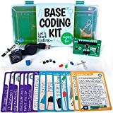 Base Kit Computer Coding for Kids 8-12. Learn Code and Electronics. Great Gift for Boys and Girls to Learn STEM Skills!