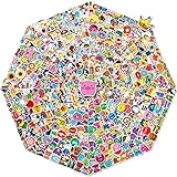 600pcs Stickers Bulk for Adults, Water Bottle Stickers for Kids, Cute Vinyl Waterproof Stickers for Hyfroflask, Laptop, Skateboard, Mixed Stickers Pack for Tenns