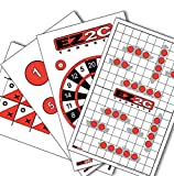 Paper Targets for Shooting Practice by EZ2C | Gun and Rifle Game Targets Paper | Targets for Shooting Games | Target Shooting Range Accessories | Firearms Targets | 11” x 17” (40 Pack)