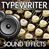 Typewriter Classic Paper Roll Out (Carriage Rolling Up Manual Mechanical Old Fashioned Vintage Noise Clip) [Sound Effect]