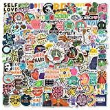 Science Stickers, 200PCS Science Teacher Classroom Decor Stickers, Biology Chemistry Physics Experiment Waterproof Stickers for Students Teens Kids for Water Bottles Laptop Phone