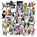 TANGGUO Video Game Stickers 104 Pcs Sticker Packs for Skateboard Car Laptop Water Bottles Travel Stickers for Boys Grils Teens Adults