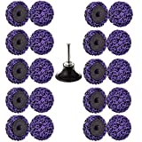 21 Pcs 2' Quick Change Easy Strip Discs Angel Die Grinder Attachments for Strips Paint, Cleans Welds, Removes Rust, Scale and Oxidation.