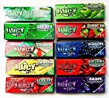 Juicy Jay's x Mixed 1 1/4 Flavoured Cigarette Papers, Multiple Colors, 32 Papers (Pack of 10)