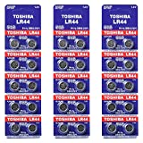 Toshiba LR44 Battery 3V Battery 1.5V Alkaline (30 Batteries)