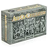 Age of Civilization Strategy Card Game, Board Games, Pocket, Travel and Family Friendly 1-4 Players Board Game Adventure and Brain Teaser 10+ Years and up
