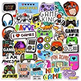 DETICKERS Gaming Stickers for Kids Water Bottles Video Gamer Stickers for Laptop Game Vinyl Stickers Pack Easter Basket Stuffers