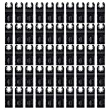 Vtopmart 50 Wood Oscillating Multitool Quick Release Saw Blades Compatible with Fein Multimaster Porter Cable Black & Decker Bosch Craftsman Ridgid Ryobi Makita Milwaukee Rockwell